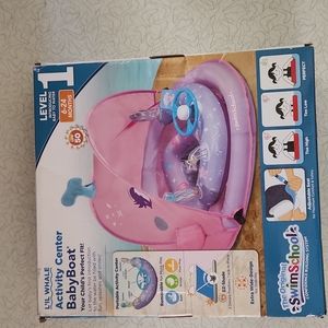 L'il whale activity Center Baby Boat